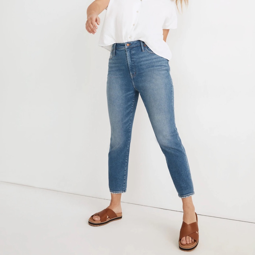 Madewell Stovepipe Jeans in Ditmas Wash Sz 32